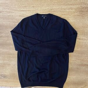 Gap Italian Merino Wool V Neck Sweater